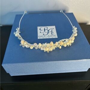 Bel Aire Bridal Tiara Wedding Headpiece